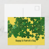 Prettig St. Patrick's Day en veel succes Briefkaart (Voorkant / Achterkant)