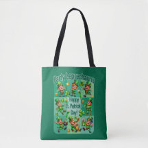 Prettig St. Patrick's Day "Feest Leprechauns"