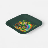 Prettig St. Patrick's Day-feest Papieren Bordje (Gebogen)