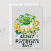 Prettig St. Patrick's Day Feestdagenkaart (Voorkant)