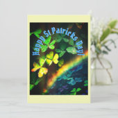 Prettig St. Patrick's Day Feestdagenkaart (Staand voorkant)