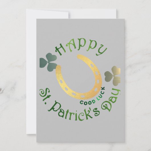 Prettig St. Patrick's Day Feestdagenkaart (Voorkant)