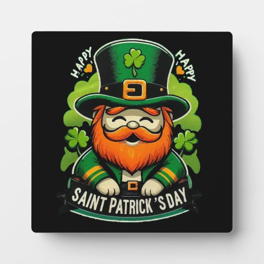 Prettig St. Patrick's Day Fotoplaat (Voorkant)
