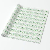 Prettig St. Patrick's Day Geluk Cadeaupapier (Uitgerold)