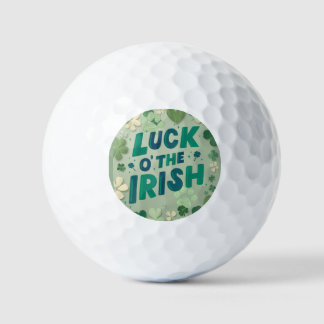 Prettig St. Patrick's Day "geluk voor de Ieren" Golfballen