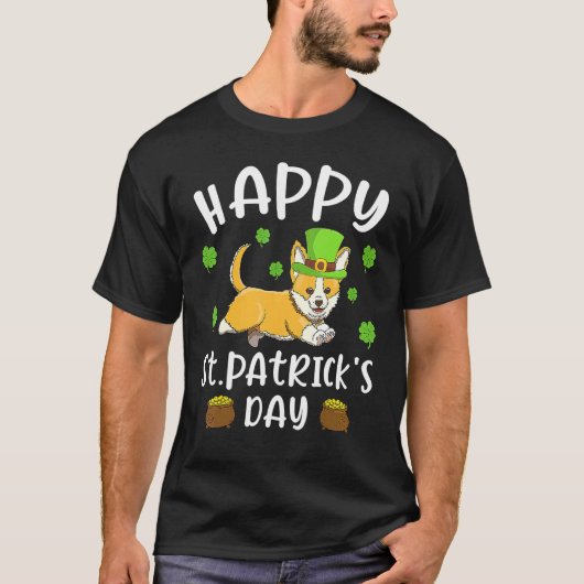Prettig St Patrick's Day Grappige Sint Patricks Co T-shirt (Voorkant)