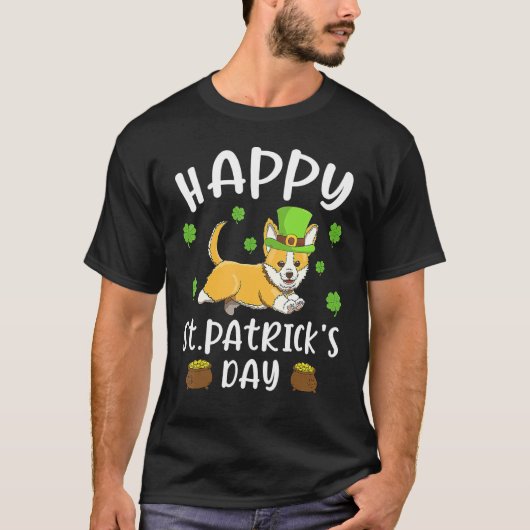 Prettig St Patrick's Day Grappige Sint Patricks Co T-shirt (Voorkant)