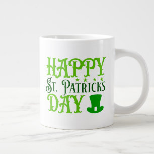 Prettig St. Patrick's Day Grote Koffiekop