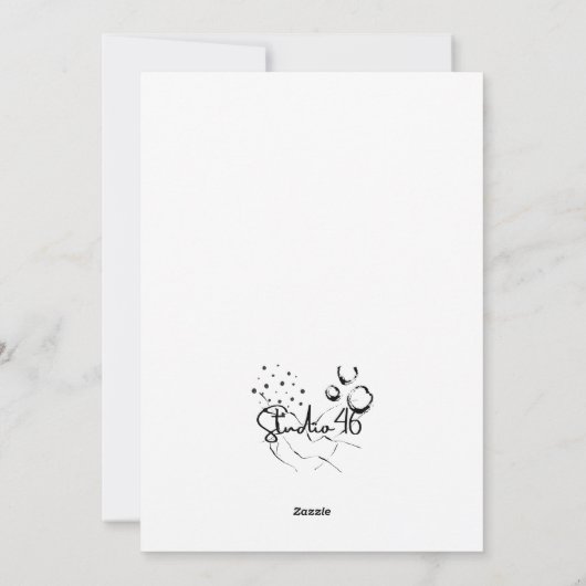 Prettig St. Patrick's Day Hart Feestdagenkaart (Achterkant)