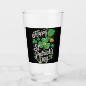 Prettig St Patrick's Day Iers erfgoed St Patty's  Glas (Voorkant)