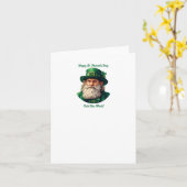 Prettig St. Patrick's Day...Iers Je Zou Sticker Kaart (Gele Bloem)