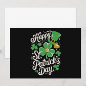 Prettig St Patrick's Day Ierse Erfenis St Patty's Kaart (Voorkant / Achterkant)