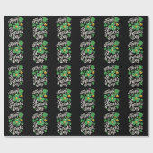 Prettig St. Patrick's Day Ierse Erfgoed St. Patty' Cadeaupapier (Vlak)