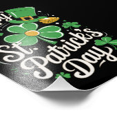 Prettig St. Patrick's Day Ierse Erfgoed St. Patty' Foto Afdruk (Hoek)
