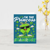 Prettig St. Patrick's Day, ik ben The Princess Sha Kaart (Gele Bloem)