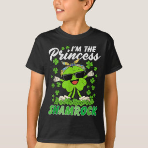 Prettig St. Patrick's Day Ik ben The Princess Sham T-shirt