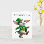 Prettig St. Patrick's Day Kaart (Gele Bloem)