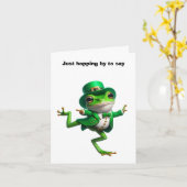 Prettig St. Patrick's Day Kaart (Gele Bloem)