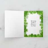 Prettig St. Patrick's Day Kaart (Binnen)