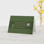Prettig St. Patrick's Day Kaart (Gele Bloem)
