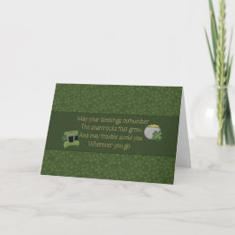 Prettig St. Patrick's Day Kaart