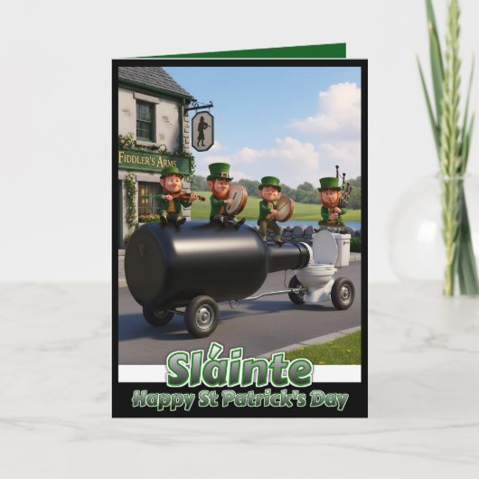 Prettig St. Patrick's Day Kaart (Voorkant)