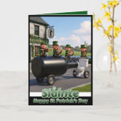 Prettig St. Patrick's Day Kaart (Gele Bloem)