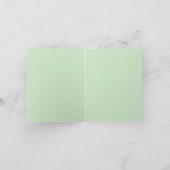 Prettig St. Patrick's Day Kabouter Groen Goud Kaart (Binnen)
