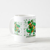 Prettig St Patrick's Day Koffiemok (Voorkant links)