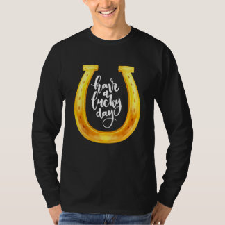 Prettig St. Patrick's Day Lucky Charmer Ierse Jong T-shirt