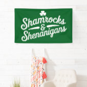 Prettig St. Patrick's Day Lucky Shamrock&Shenaniga Spandoek (Insitu)