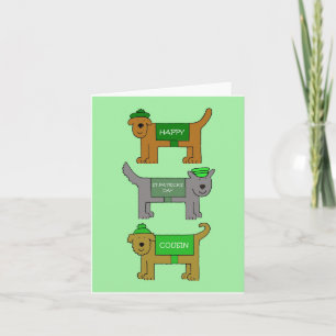 Prettig St. Patrick's Day Neef Kaart
