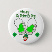 Prettig St. Patrick's Day Ronde Button 5,7 Cm (Voorkant)