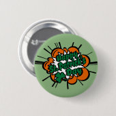 Prettig St. Patrick's Day Ronde Button 5,7 Cm (Voorkant /achterkant)