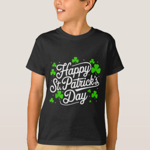 Prettig St. Patrick's Day shamrock Iers grappig ma T-shirt