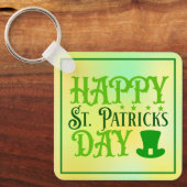 Prettig St. Patrick's Day Sleutelhanger (Voorkant)