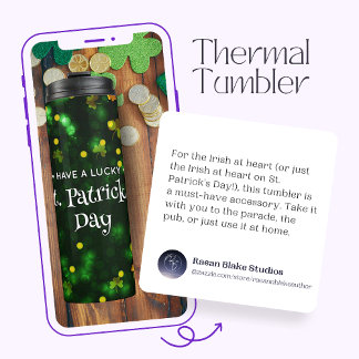 "Prettig St. Patrick's Day" thermische mok