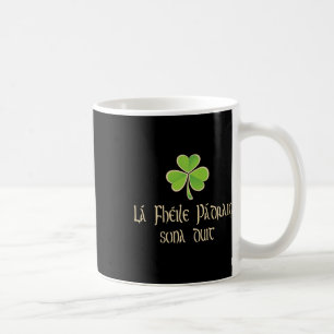 Prettig St. Patricks Day Toegewensen In de Ierse T Koffiemok