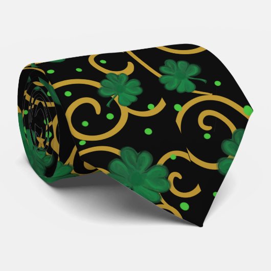 Prettig St. Patricksdag   Stropdas (Opgerold)