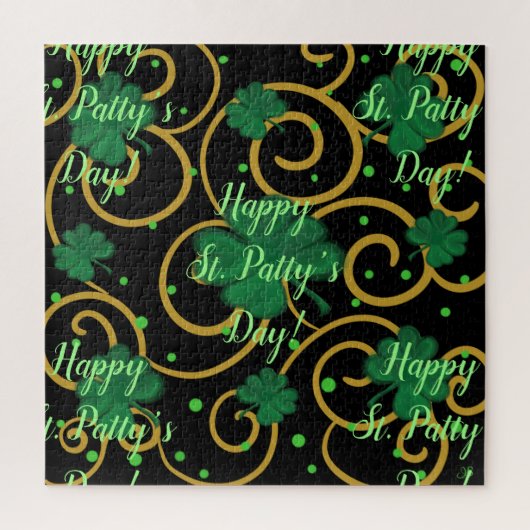 Prettig St. Patty's Dag      Legpuzzel (Verticaal)