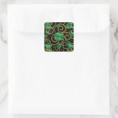 Prettig St. Patty's Dag       Vierkante Sticker (Tas)