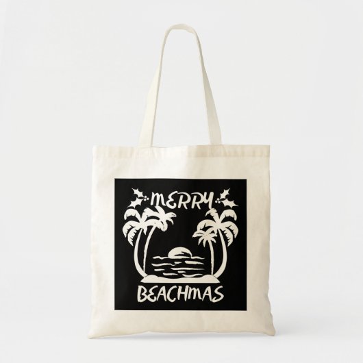 Prettig Strandmas Kerst in juli Tote Bag (Voorkant)