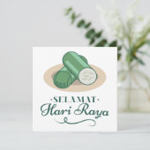 Prettig Suikerfeest // Islamitische Eid-viering Kaart (Staand voorkant)