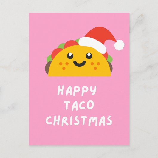 PRETTIG TACOKERSTFEEST BRIEFKAART (Voorkant)