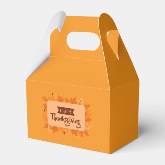 Prettig Thanksgiving 2 Bedankdoosjes (Voorkant Zijde)