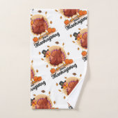 Prettig Thanksgiving Bad Handdoek (Handdoek)