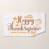 Prettig Thanksgiving Bad Handdoek (Handdoek)
