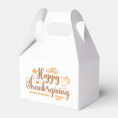 Prettig Thanksgiving Bedankdoosjes (Voorkant Zijde)