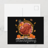Prettig Thanksgiving Briefkaart (Voorkant / Achterkant)