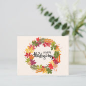 Prettig Thanksgiving Briefkaart (Staand voorkant)
